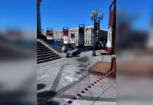 Обломки дрона упали на Майдане возле монумента Независимости: какие последствия атаки на Киев (видео)