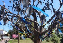 В Харьковской области подростки делали срамные фото на фоне мемориала пропавшим без вести: полиция установила хламидниц