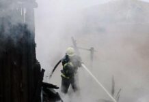 В Харькове произошел масштабный пожар: уничтожены несколько домов