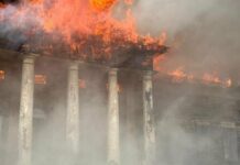 Московиты уничтожили памятник архитектуры в Харьковской области