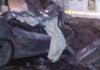 Не разминулся с припаркованным грузовиком: ДТП в Харькове