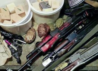 20% годового арсенала — всего за два дня: что нашли гвардейцы на въездах в Харьков