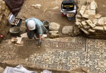 Находкам 2000 лет: на юге Испании археологи обнаружили мозаику римских времен (фото)