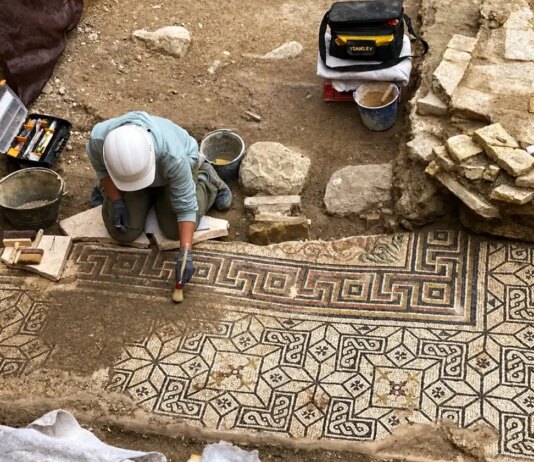 Находкам 2000 лет: на юге Испании археологи обнаружили мозаику римских времен (фото)