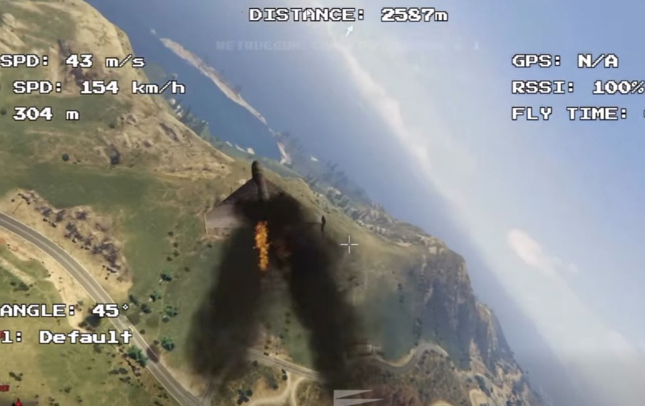 Игра GTA V стала полигоном для операторов дронов ВСУ, которых учат сбивать «Шахеды» (видео)