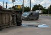 Пострадал дважды: пациент скорой попал в ДТП вместе с сопровождавшей его женщиной.