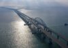 Крымский мост обложили защитнытой со всех сторон (новые спутниковые снимки)