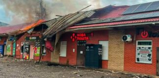 Московиты ударили по центру Краснокутска: есть раненые