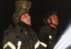 В центре Киева горит отель после атаки дронов