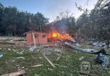 12 «Гераней», КАБы и FPV-дроны: на Харьковщине за сутки пострадали четыре человека