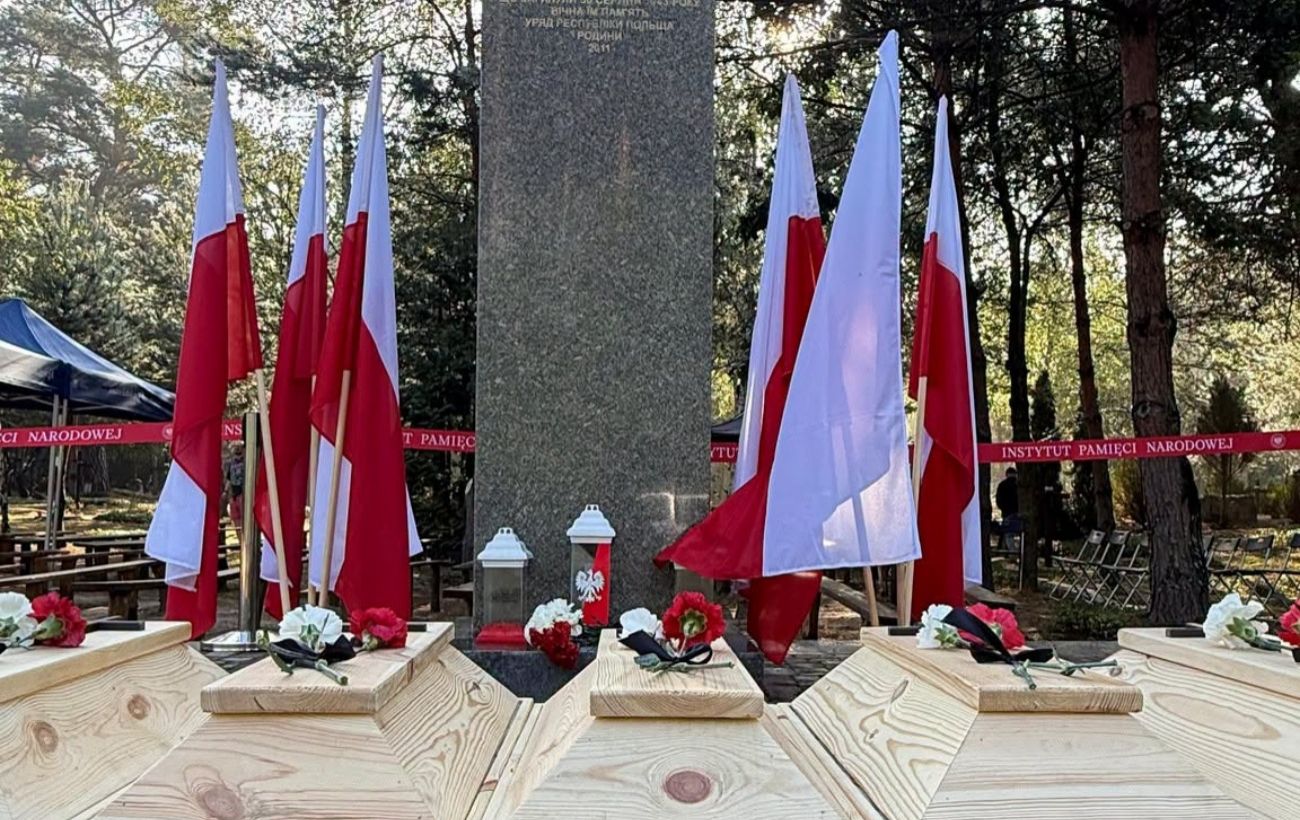 На Волыни перезахоронили 55 польских жертв Волынской трагедии