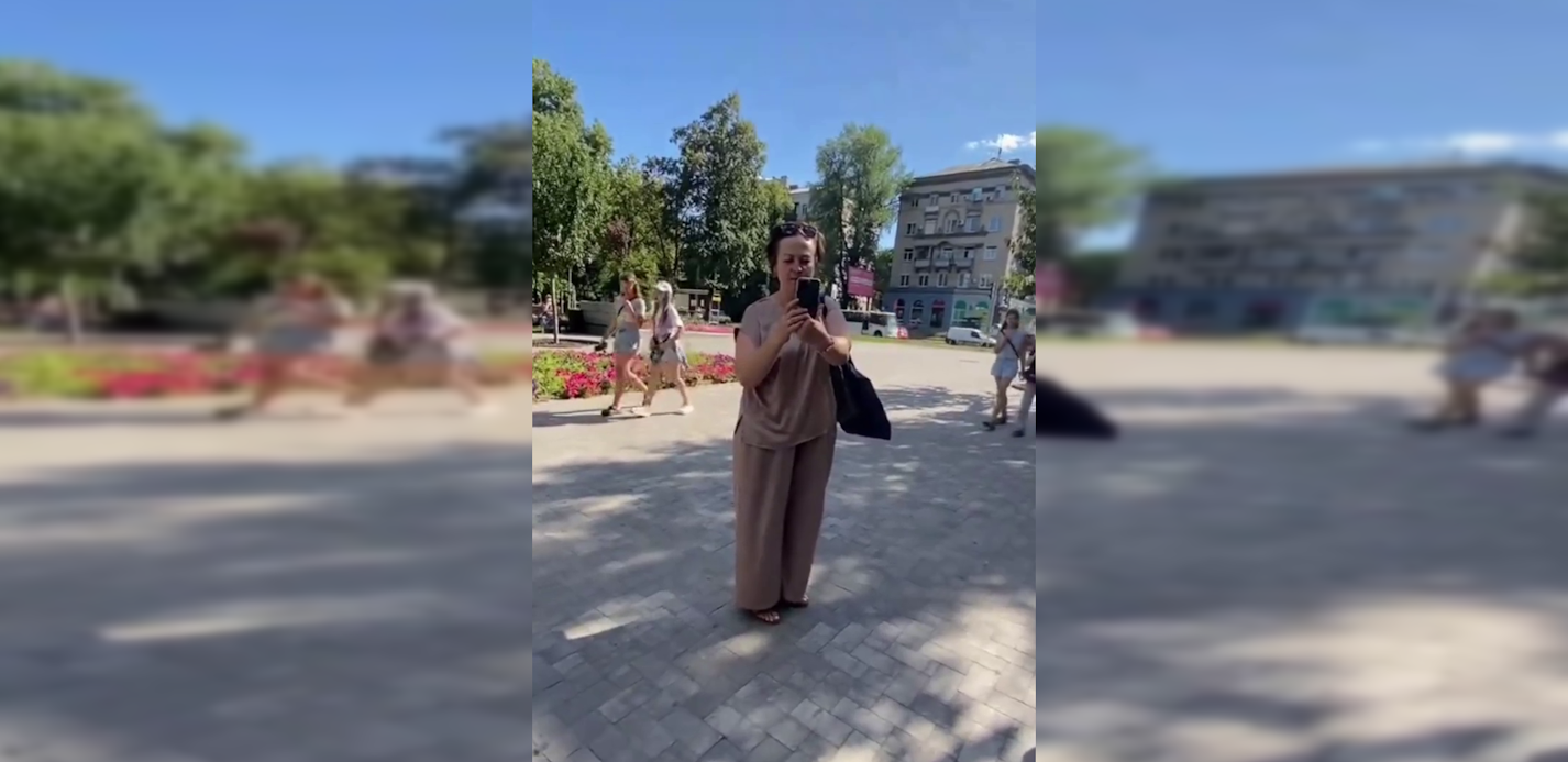 К тебе еще дроны не прилетали? В Киеве женщина поспорила с подростками из-за русского языка