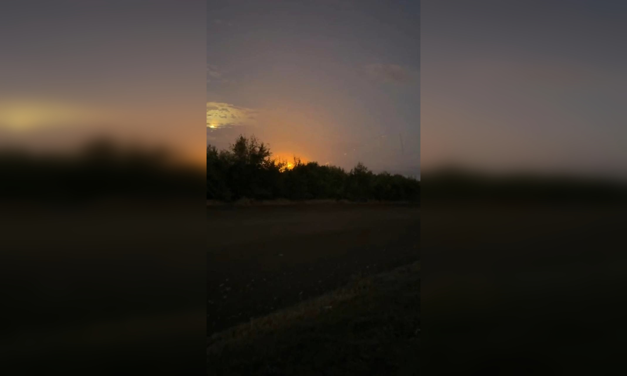 Дроны атаковали военный аэродром в российском Энгельсе: может гореть стратегический бомбардировщик (видео)