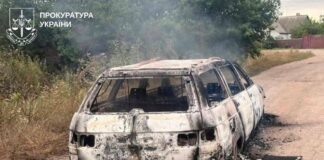 Авто вспыхнуло после удара FPV: водитель в крайне тяжелом состоянии, а в пригороде Харькова атаковали предприятие