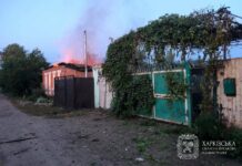 Обстрелы в сутки: на Харьковщине московиты умышленно были по человеческим домам, АЗС, комбайнам