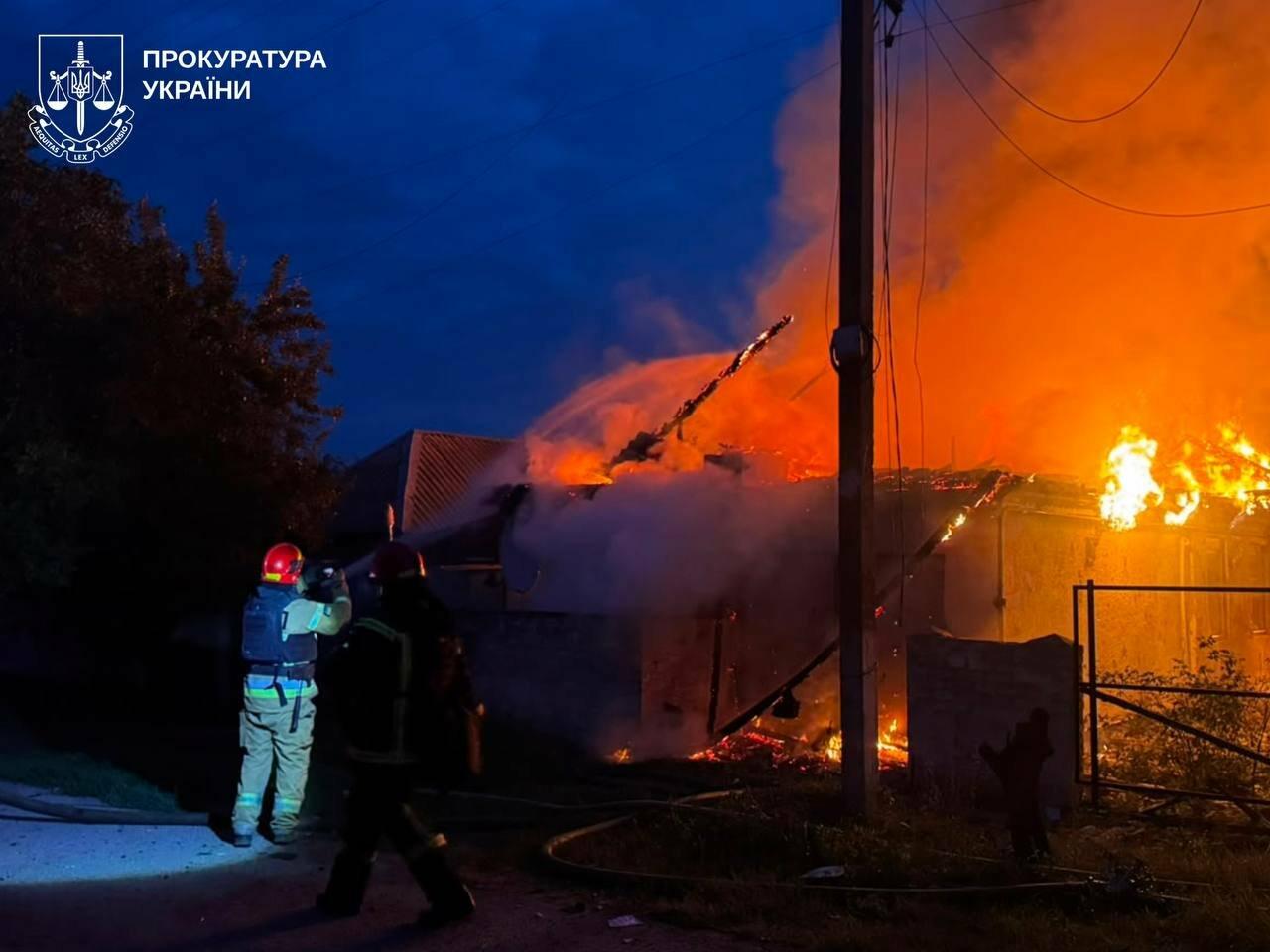 Ночью рашисты совершили атаку на Балаклею: среди пострадавших дети