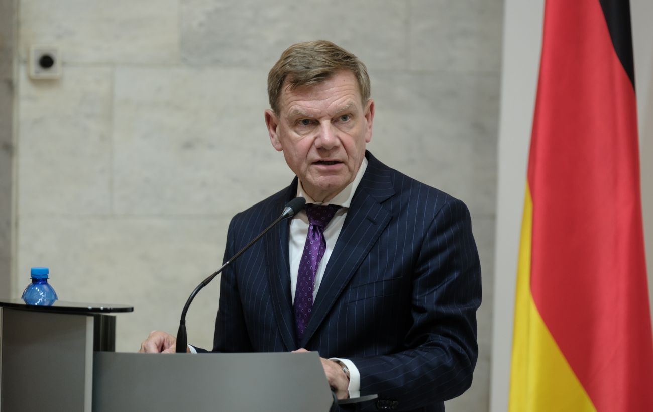 В Киев прибыл глава МИД Германии в канун Дня независимости Украины