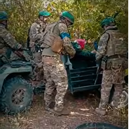 Под вражескими дронами: пограничники эвакуировали пожилую женщину из «серой зоны» в Харьковской области