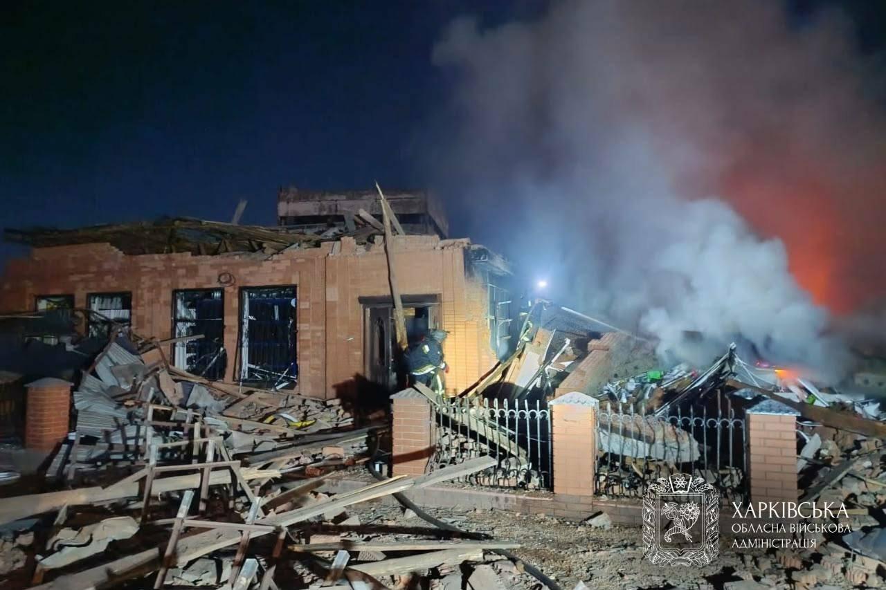 6 раненых и более 150 дронов: россияне атаковали Харьков и 11 населенных пунктов области