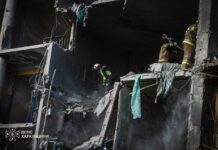 1800 выбитых окон и разрушенные квартиры: в Харькове завершили ликвидацию последствий ночного удара по многоэтажке