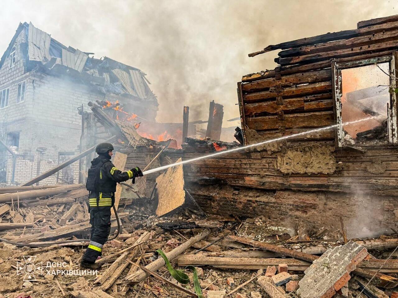 Массированные атаки на Изюм и Богодухов: растет количество раненых