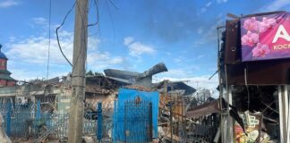 Удар по рынку в Лозовой: есть погибшие и пострадавшие