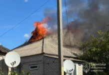 Московиты ранили людей и повредили дома в городе Харьковской области