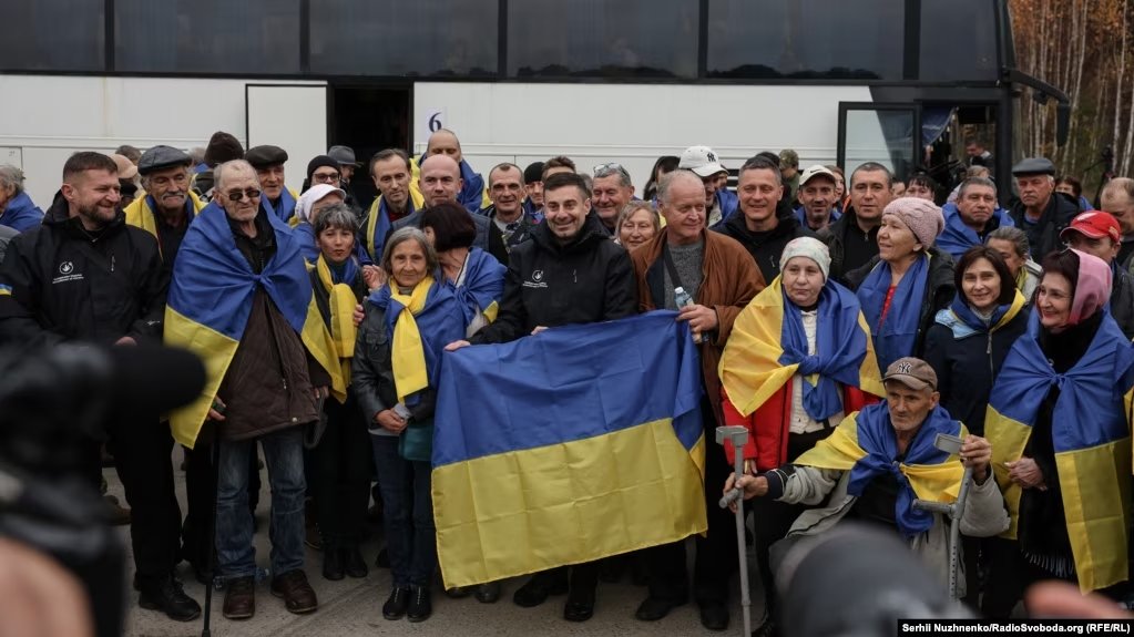 Возвращение: эвакуированные из Олешек доехали в Украину