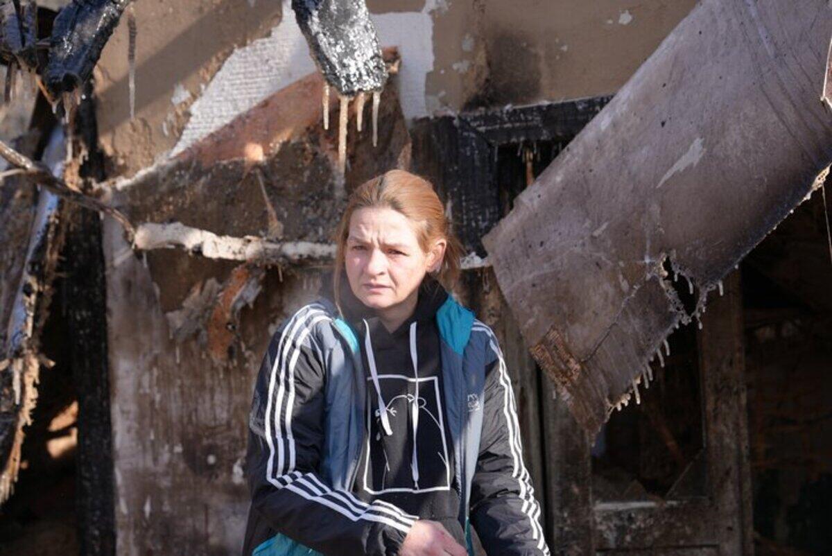 Россияне убили ее мужа и троих детей, а затем женщина погибла в ДТП: в Харьковской области похоронили Ольгу Кривогуб